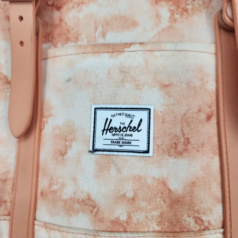 Herschel “Little America Mid” Backpack with 13 inch Laptop Sleeve Salmon Pink